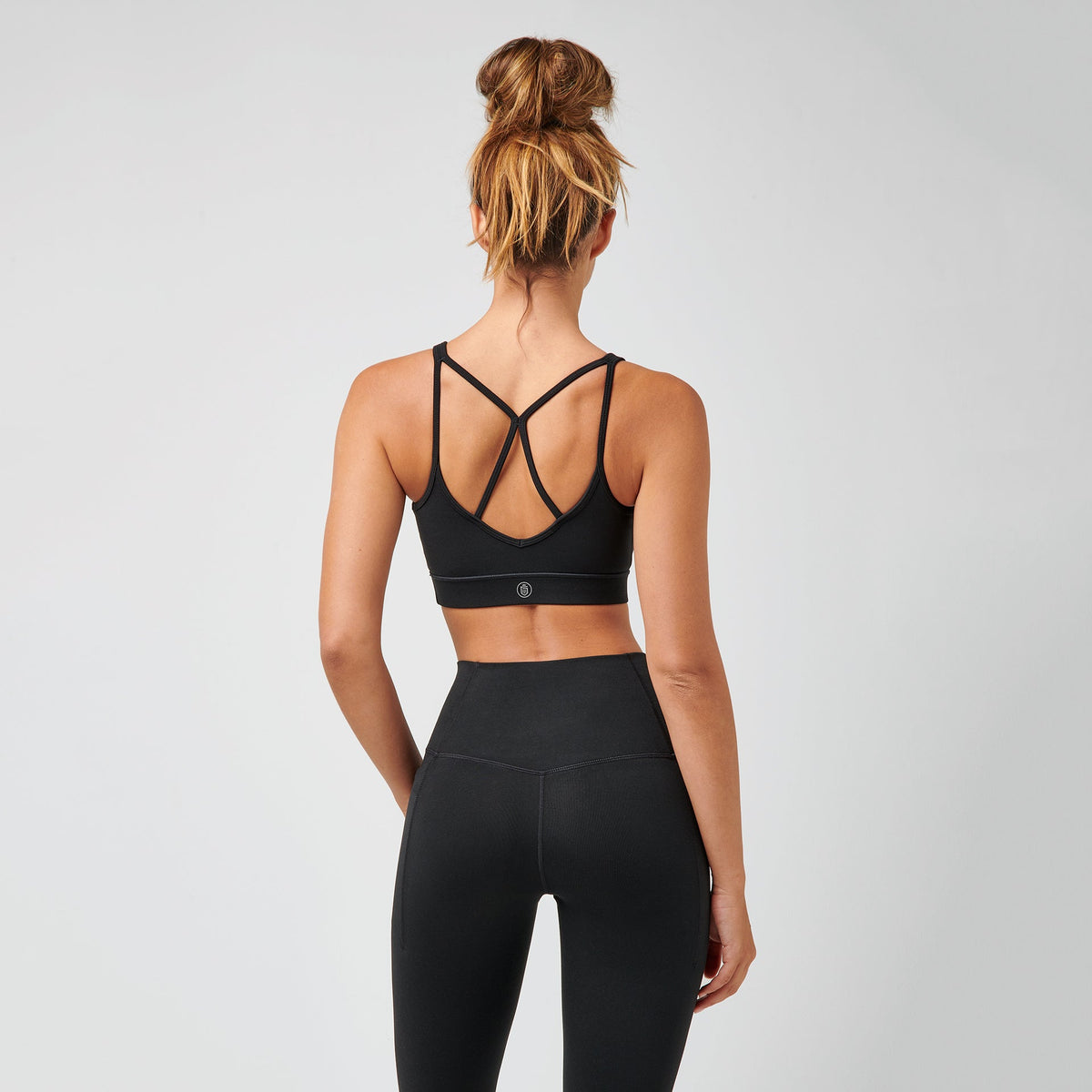 Greatness Wins Women's Kissing Strap Bra | Black