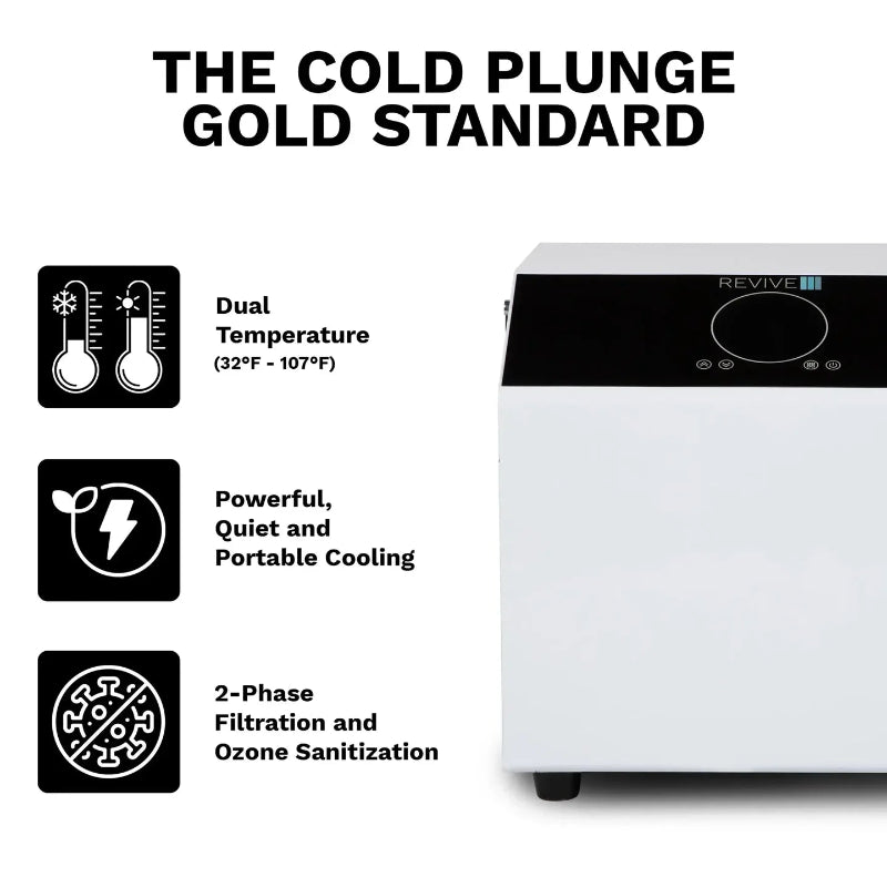 Revive Acrylic Plunge | Dual-temperature acrylic plunge with ice-making to 32°F