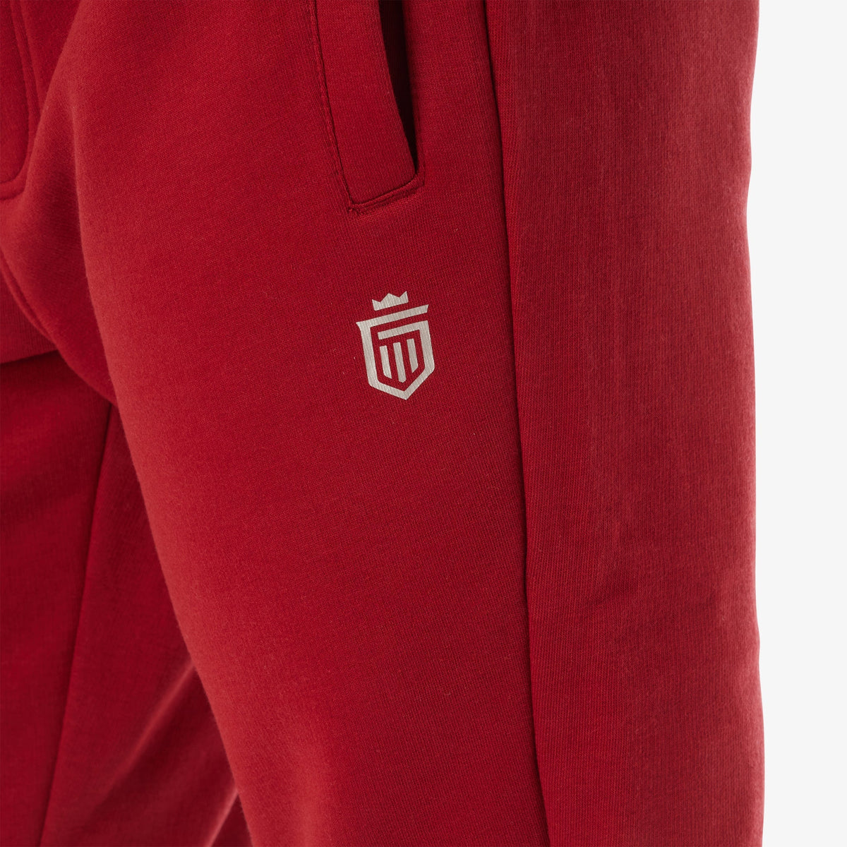 Greatness Wins Men's Performance Sweatpant | Crimson