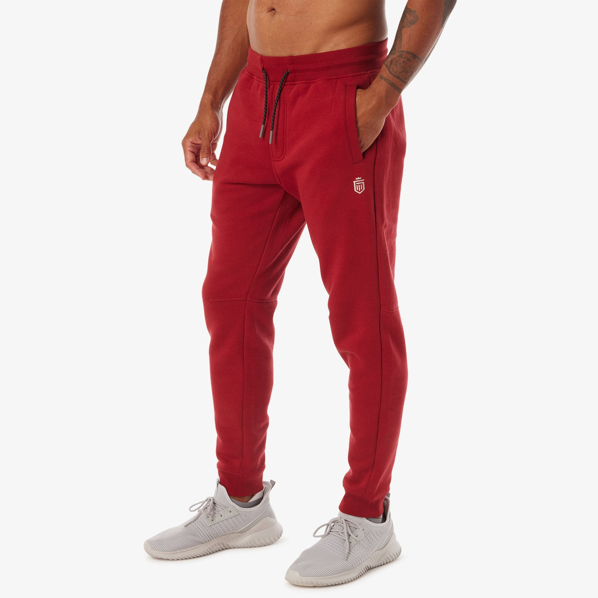 Greatness Wins Men's Performance Sweatpant | Crimson
