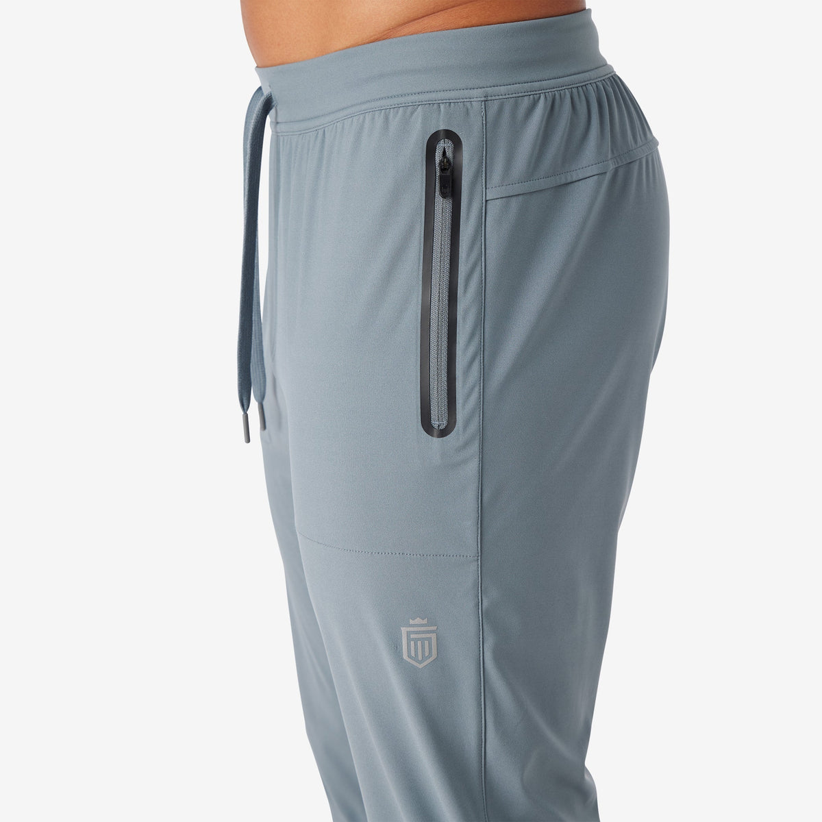 Greatness Wins Men's Performance Tech Jogger | Smokey Blue