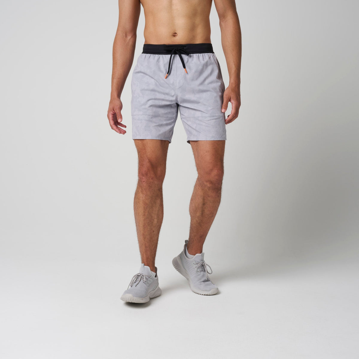 Greatness Wins Men's Performance Training Short | Ash Gray Camo