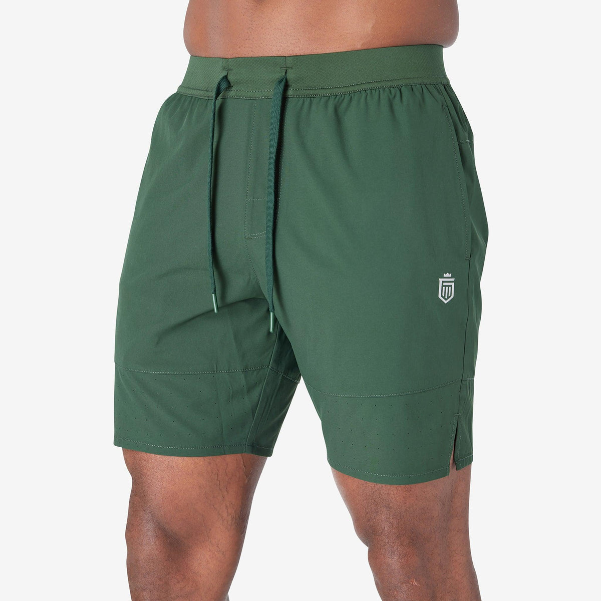Greatness Wins Men's Performance Training Short | Dark Pine
