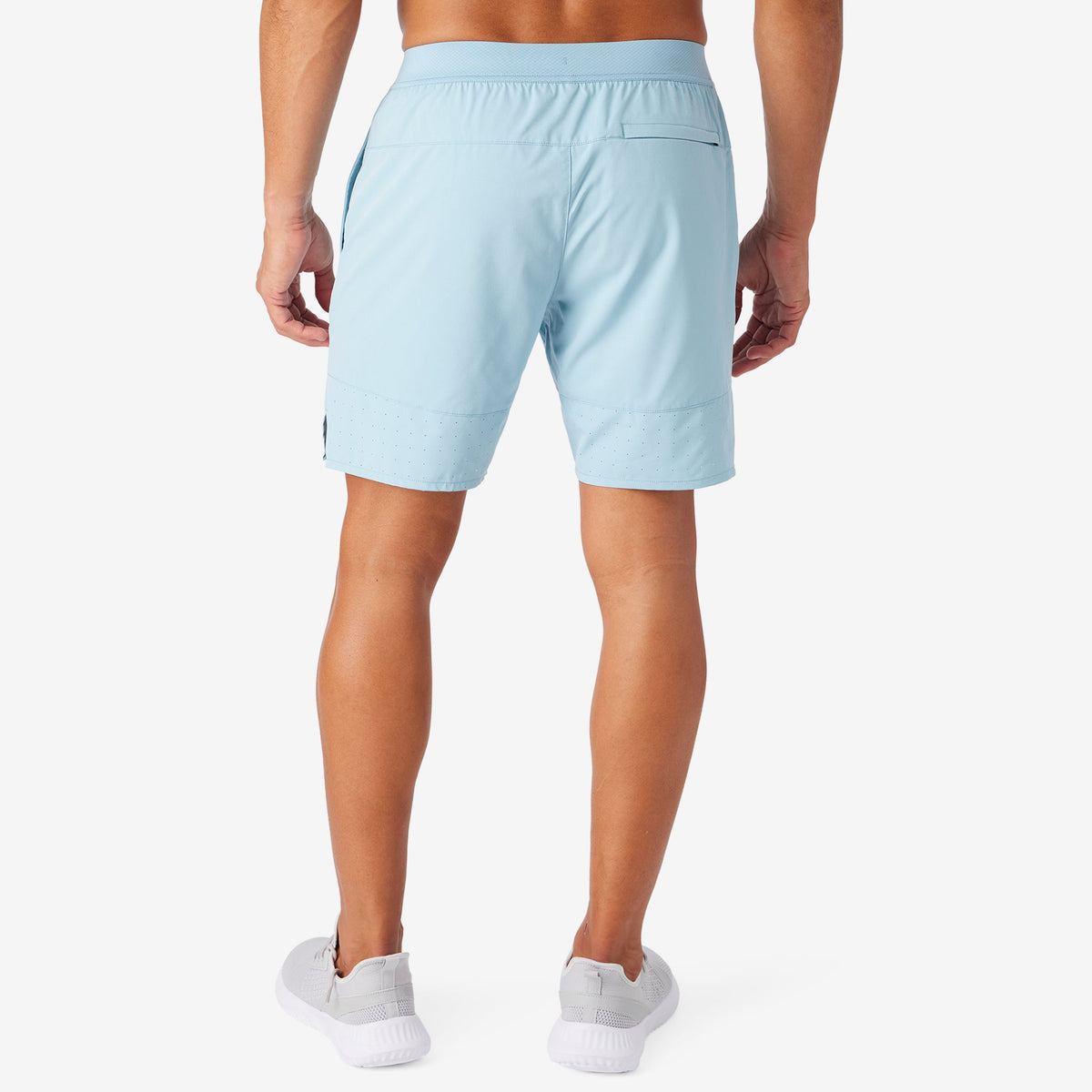 Greatness Wins Men's Performance Training Short | Coastal Blue