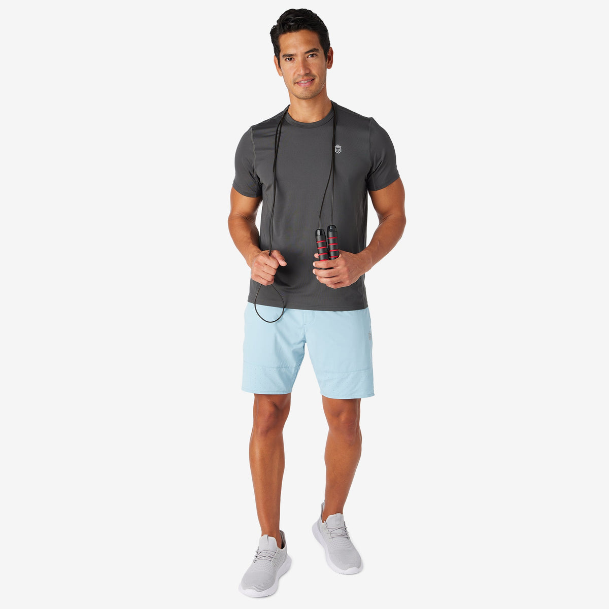 Greatness Wins Men's Performance Training Short | Coastal Blue