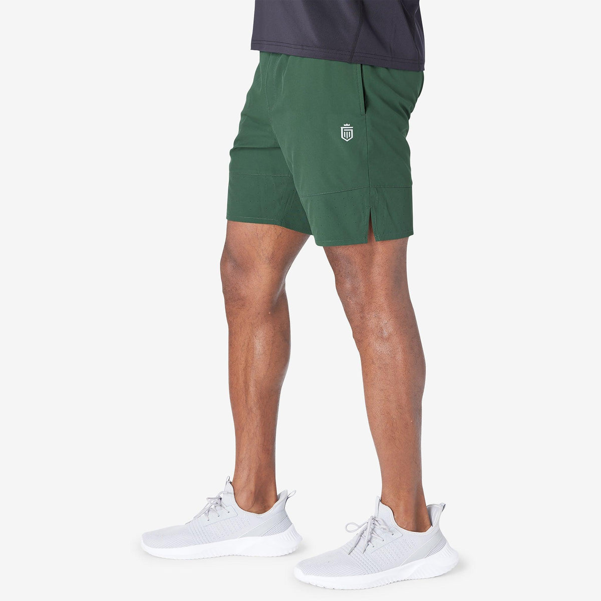 Greatness Wins Men's Performance Training Short | Dark Pine