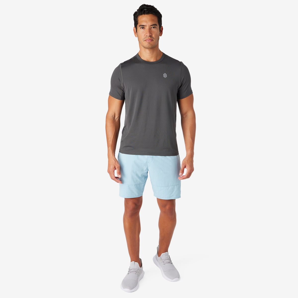 Greatness Wins Men's Performance Training Short | Coastal Blue