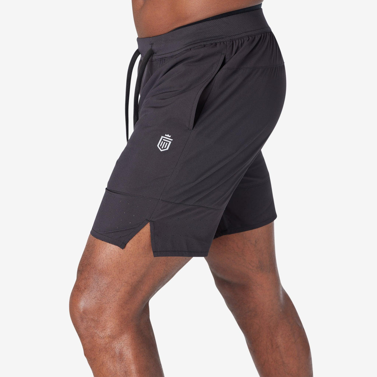 Greatness Wins Men's Performance Training Short | Black