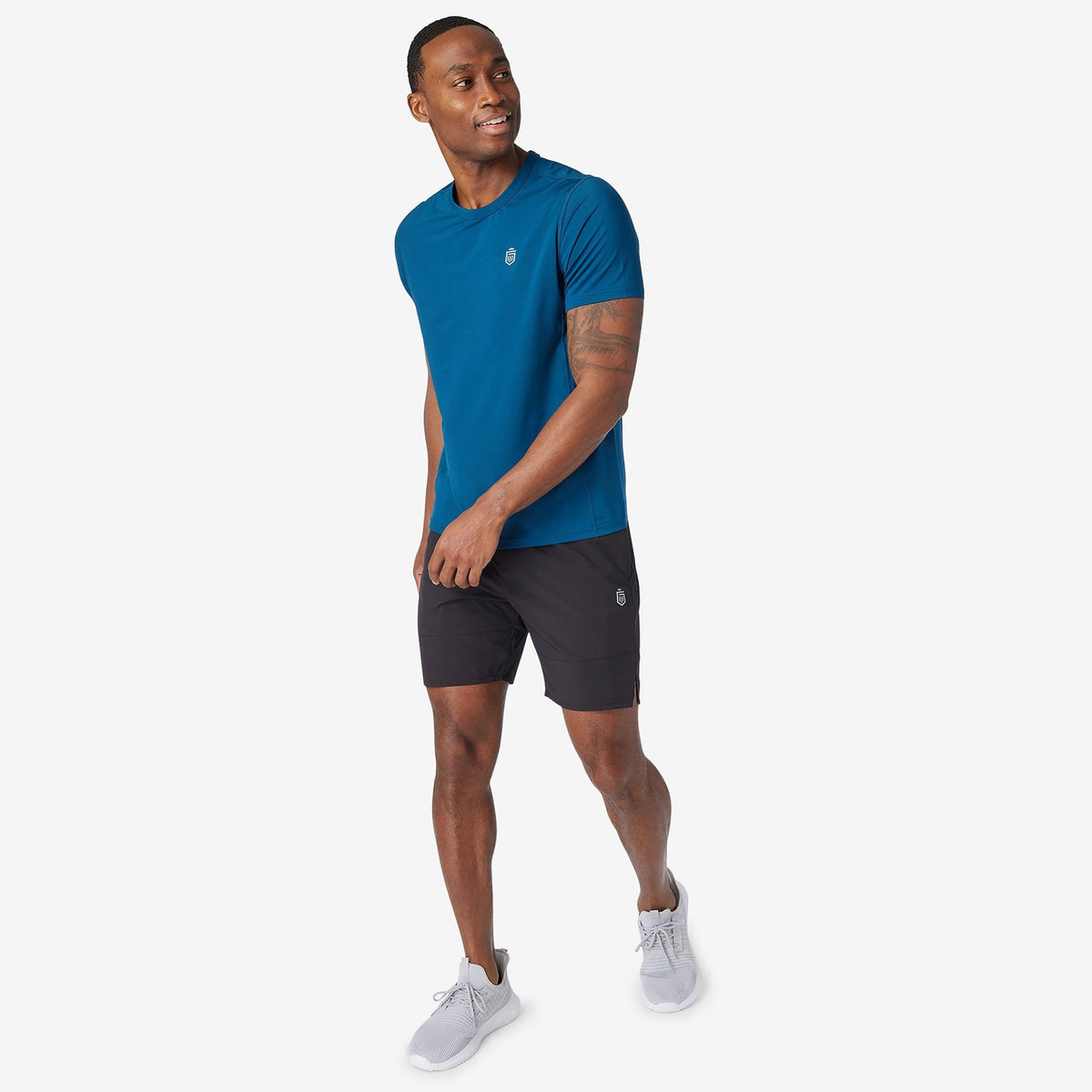 Greatness Wins Men's Performance Training Short | Black