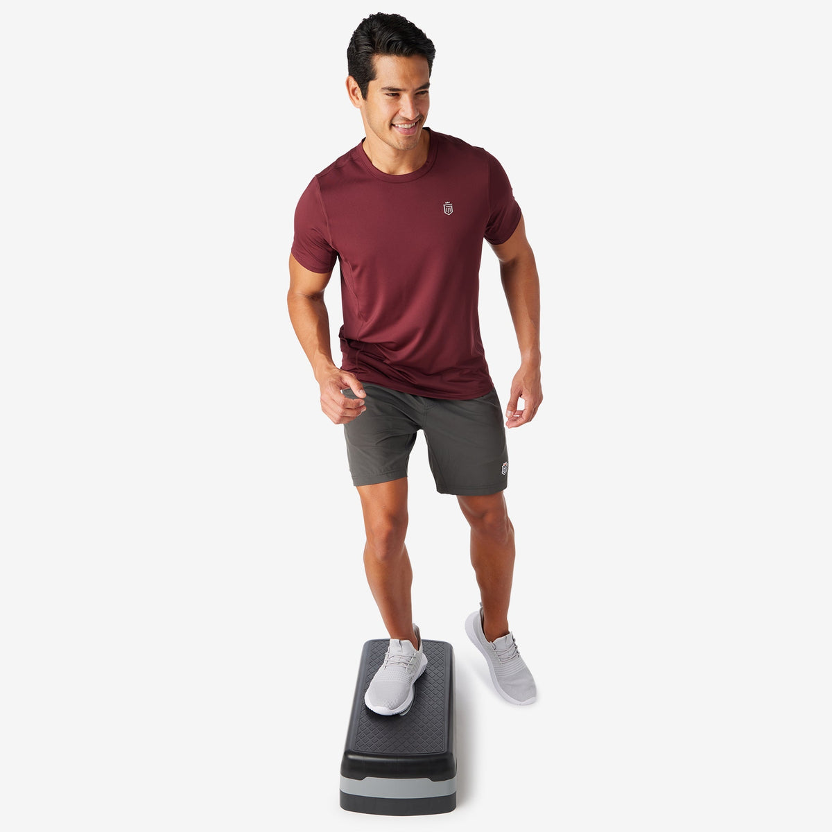Greatness Wins Men's Performance Training Tee | Port