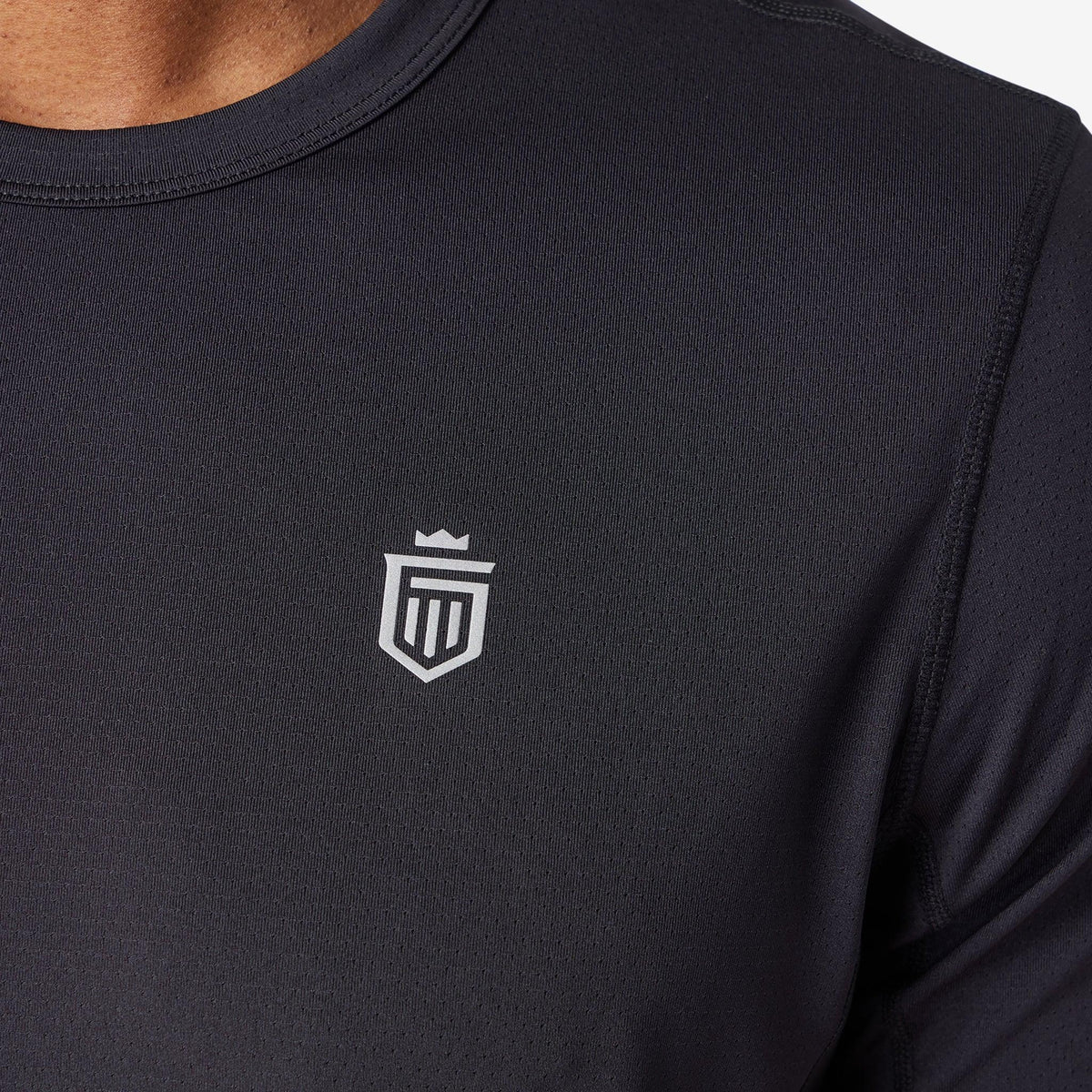 Greatness Wins Men's Performance Training Tee | Black