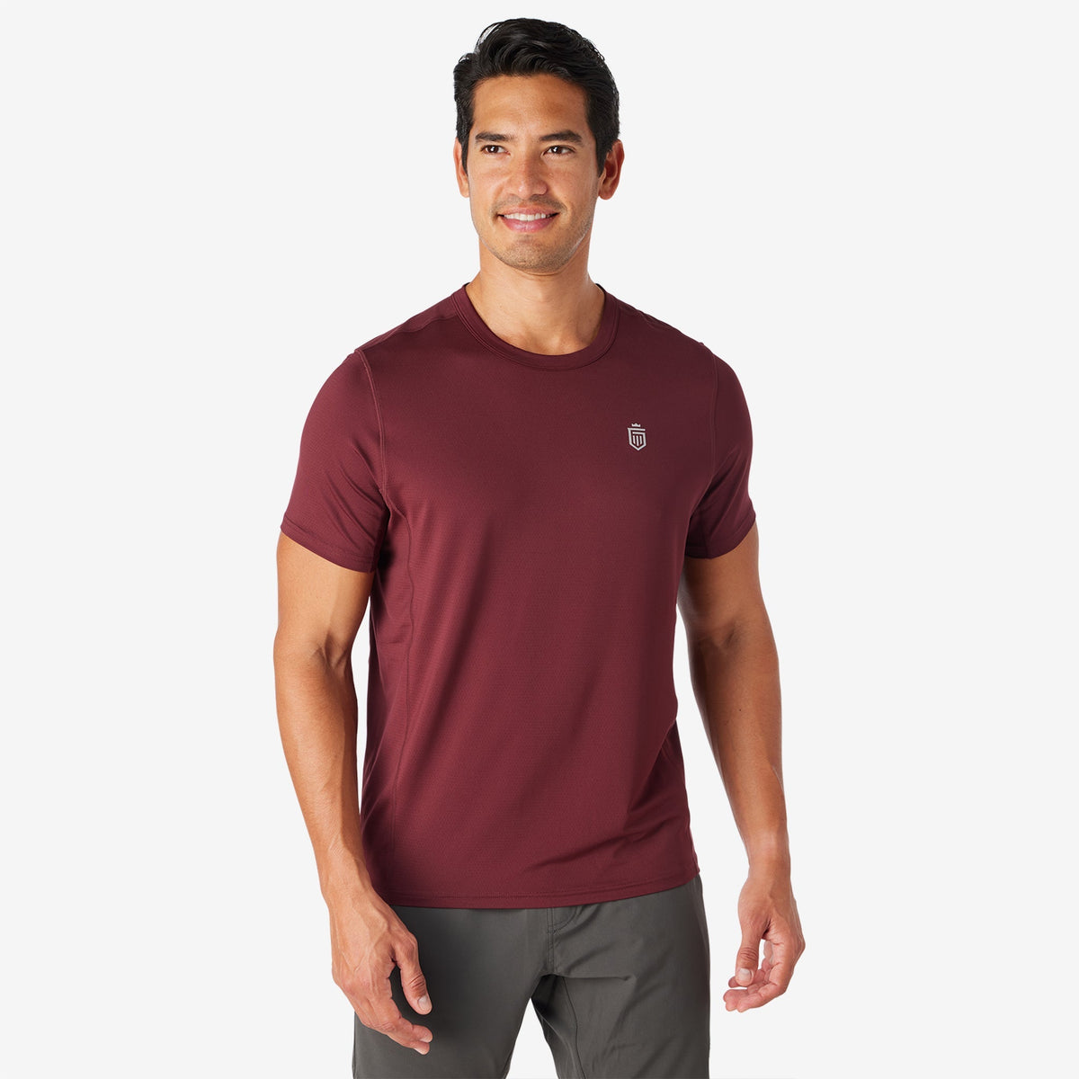 Greatness Wins Men's Performance Training Tee | Port