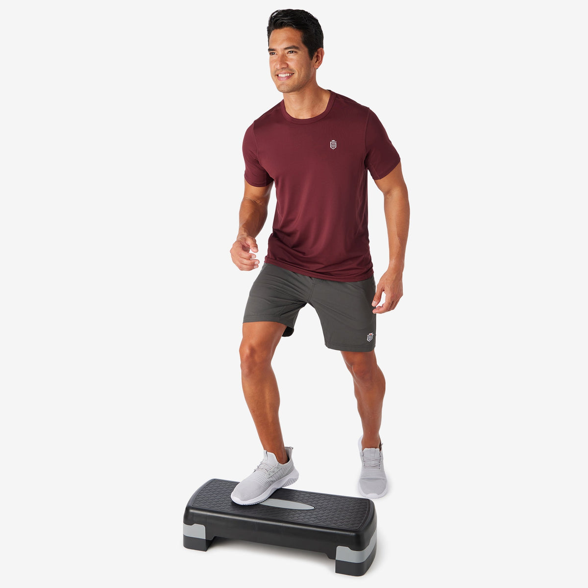 Greatness Wins Men's Performance Training Tee | Port