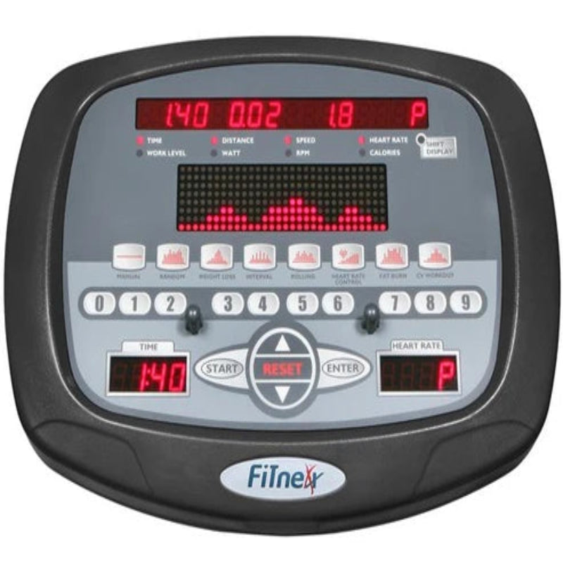 FMI Fitnex R70S Recumbent Bike | 16 Resistance Levels | Self-Powered | Step-Through Frame | 400 lb Capacity