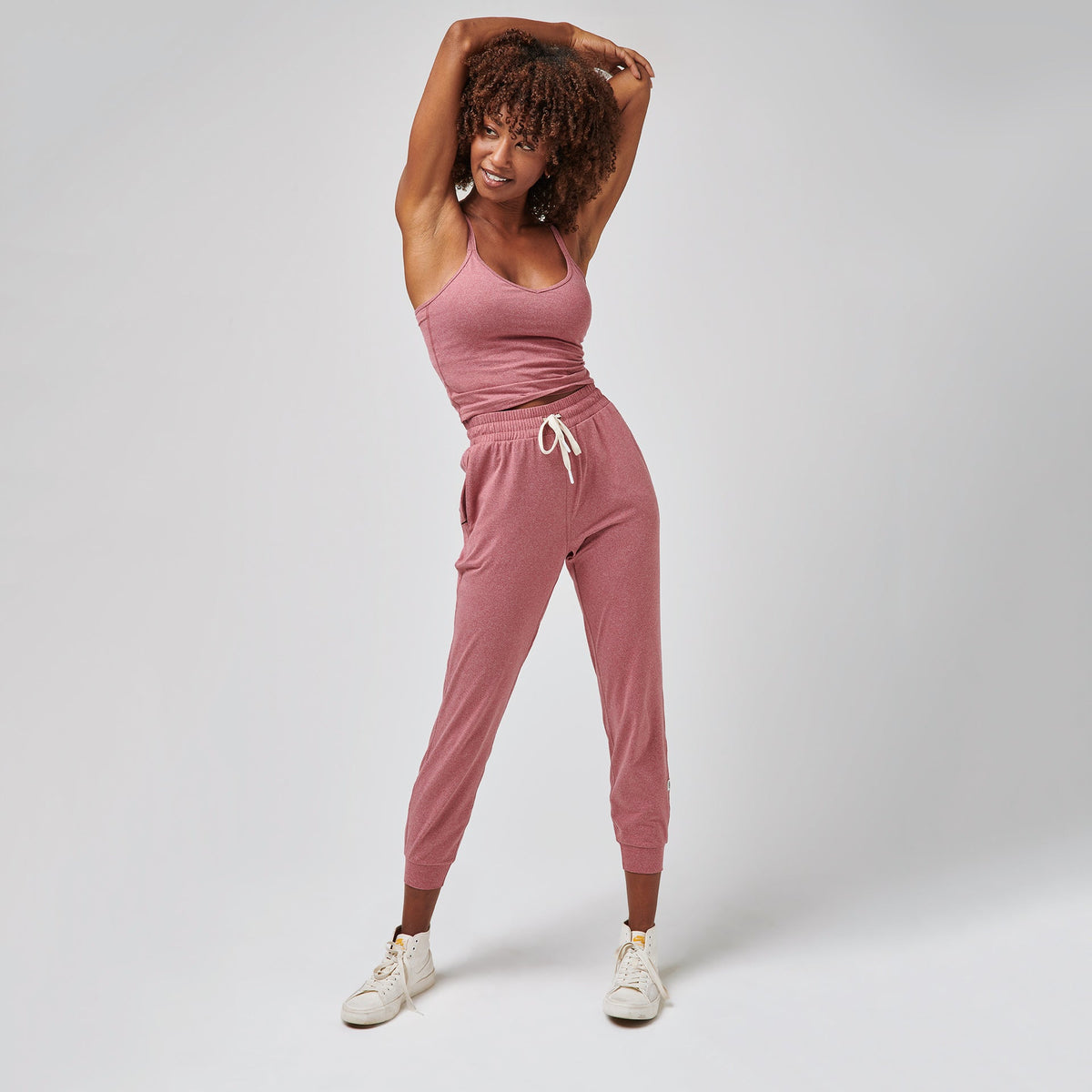 Greatness Wins Women's Slender Jogger | Plum Heather
