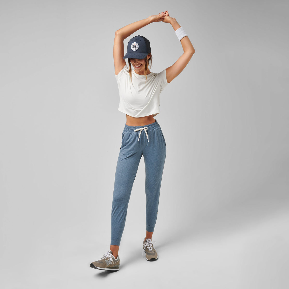 Greatness Wins Women's Slender Jogger | Dark Sky Heather