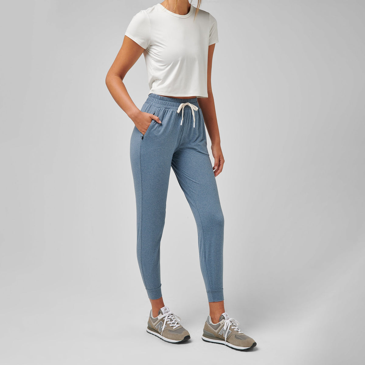 Greatness Wins Women's Slender Jogger | Dark Sky Heather