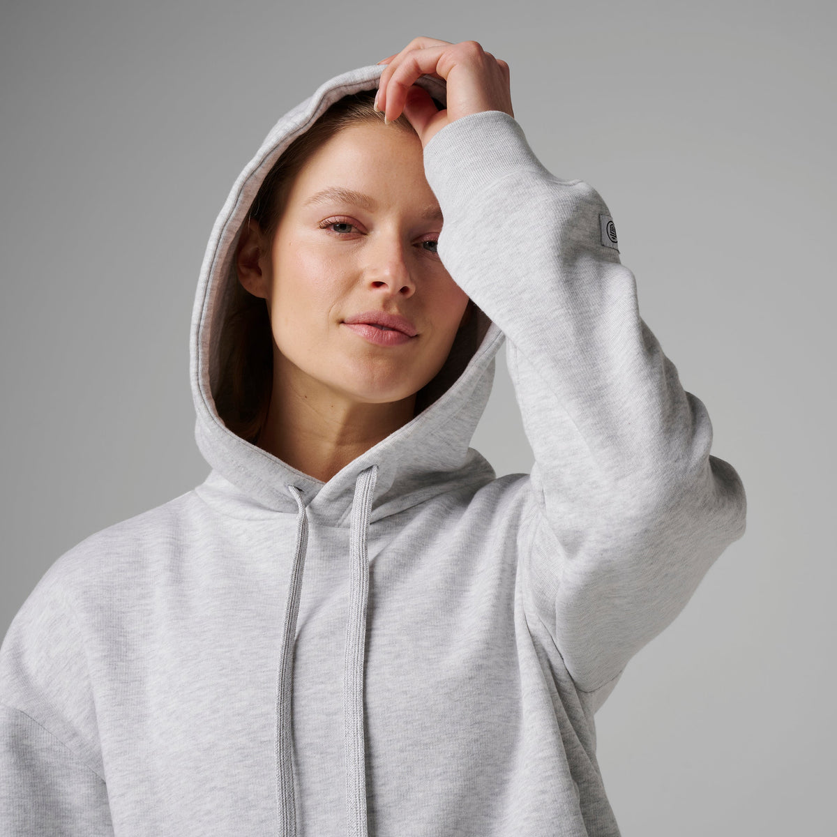 Greatness Wins Women's Sweat Pullover Hoodie | Athletic Gray Heather
