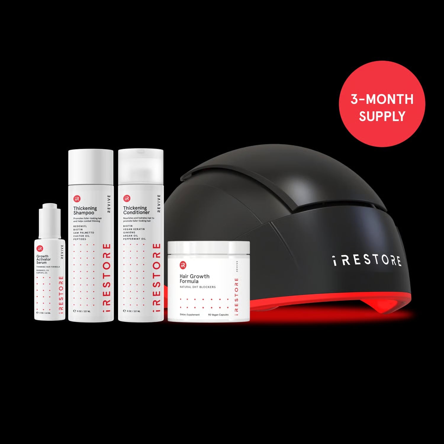 iRESTORE Elite + Illumina Face Mask Bundle