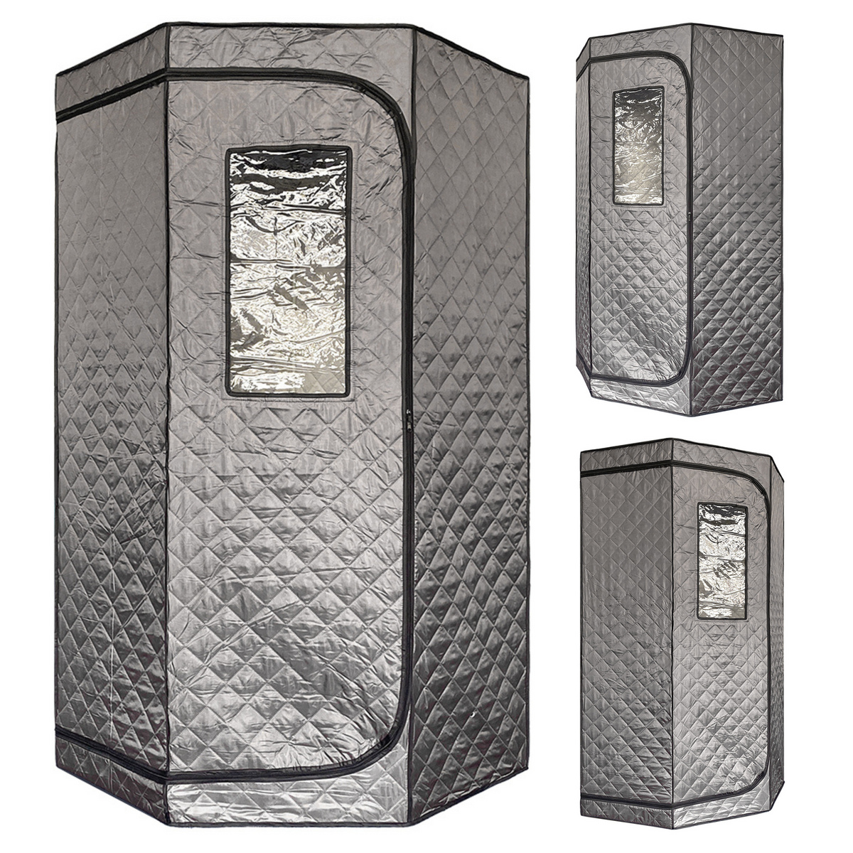 Blisspod Portable Steam Sauna - 3.6L Steamer, Grey