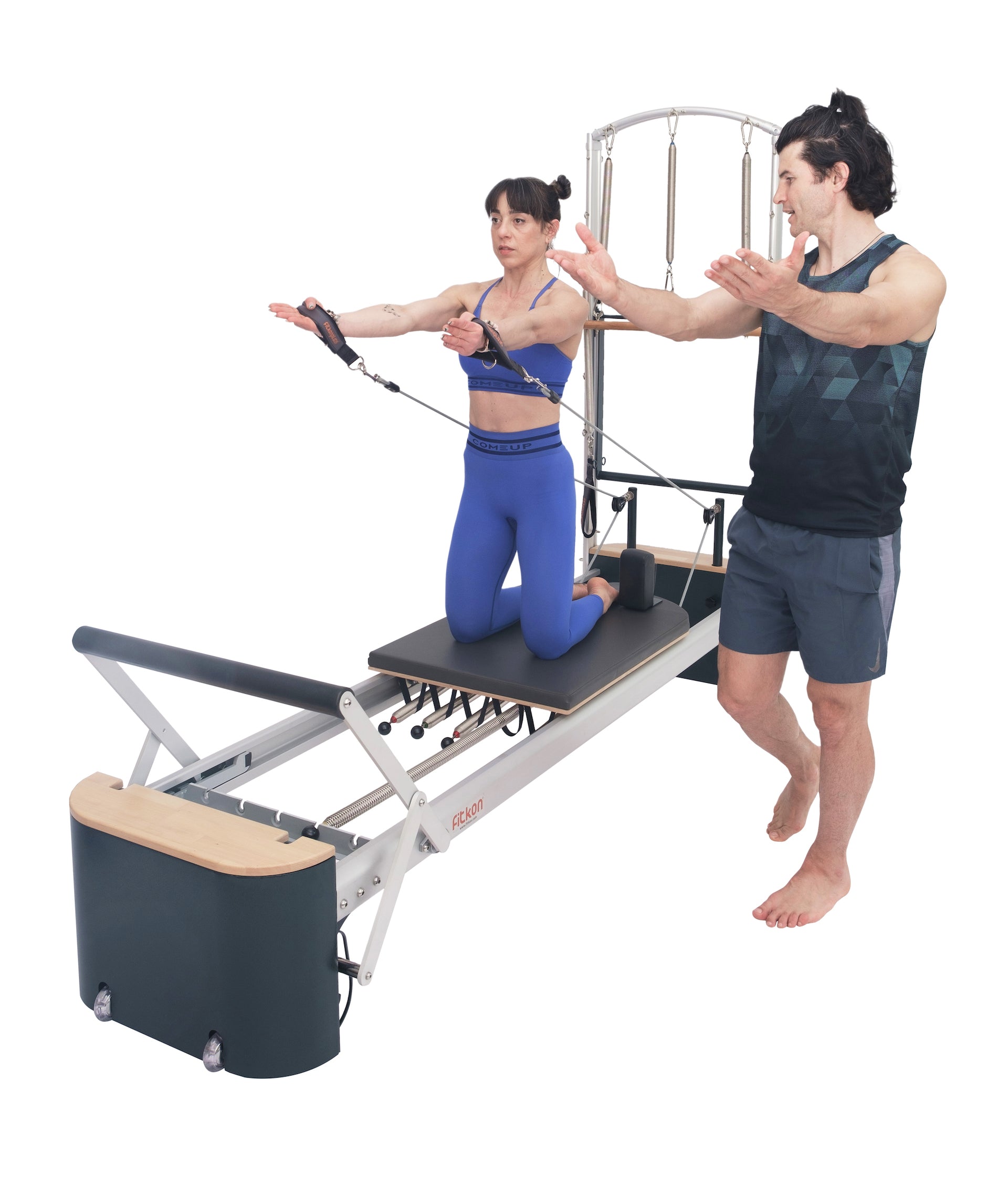 Fitkon™ Pro Plus Reformer Deluxe Bundle – Professional All-in-One Pilates System
