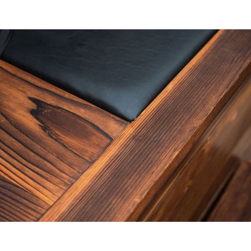 Kooru Cold Plunge Tub | Handcrafted Redwood Cold Plunge with Shou Sugi Ban Finish