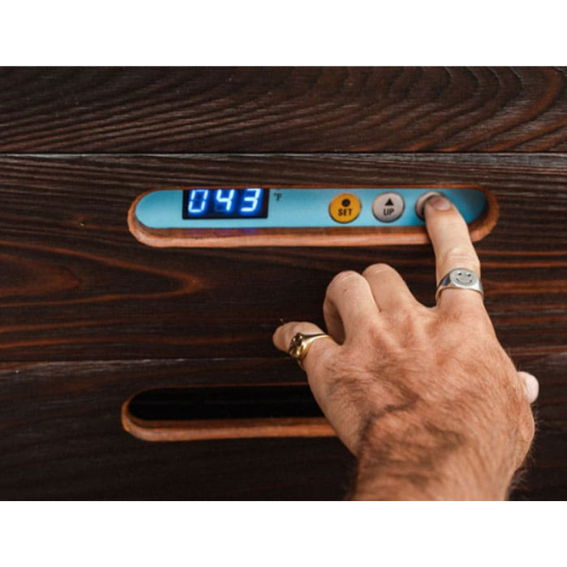 Kooru Cold Plunge Tub | Handcrafted Redwood Cold Plunge with Shou Sugi Ban Finish