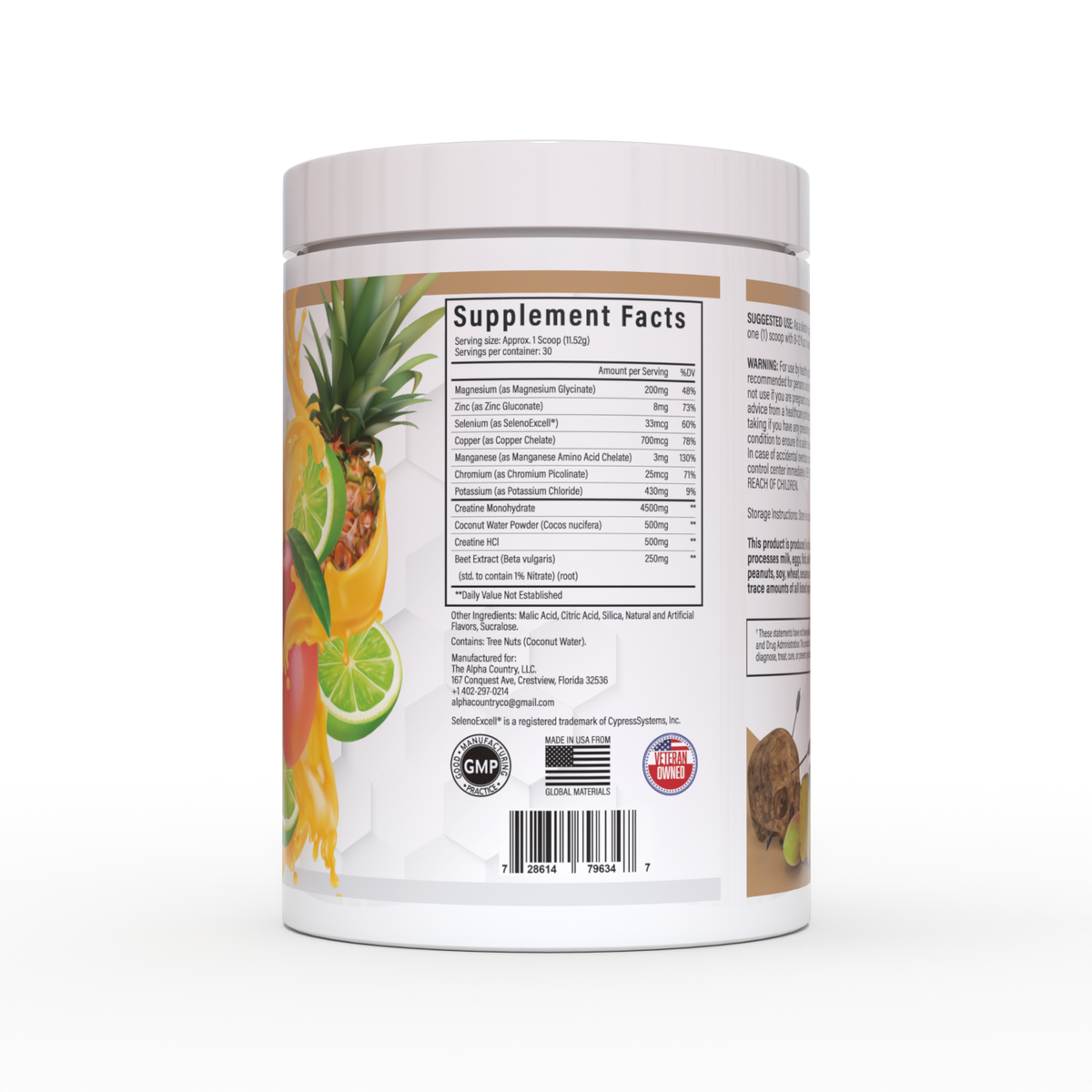 Alpha Country Creatine & Electrolytes