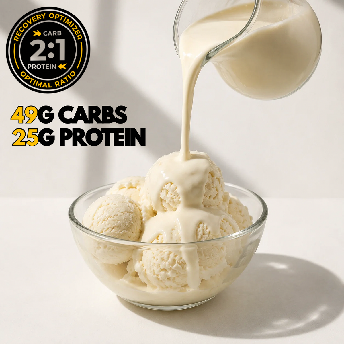 BLACKLABEL Recovery Protein, Sweet Cream