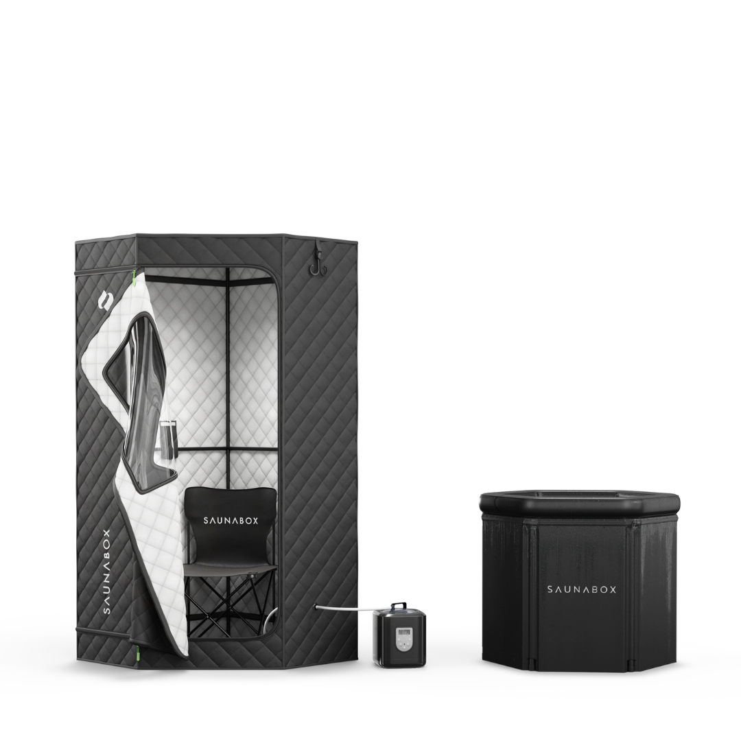 SAUNABOX - Ultimate Recovery Bundle Pro: SAUNABOX® + PlungeBox Pro