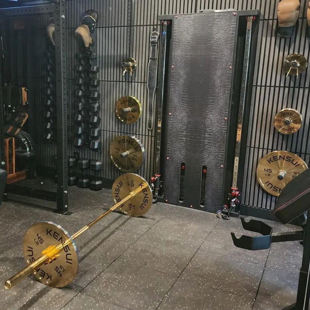 Calibrated Gold Weight Plates (LBS)