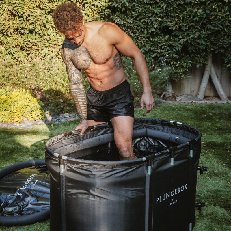 SAUNABOX PlungeBox PRO XL – Portable Cold Immersion Tub