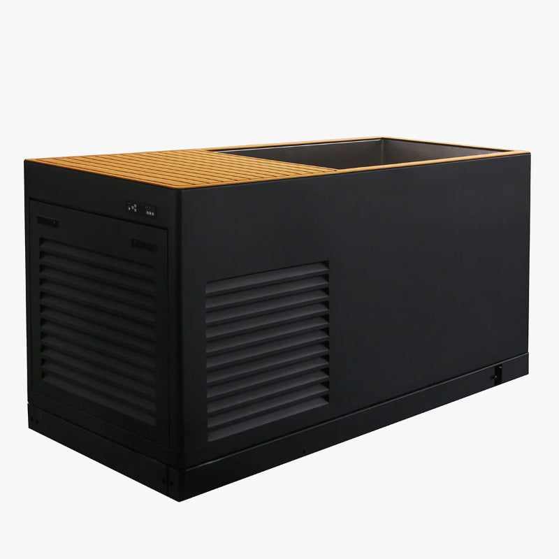 Revive Luxury Plunge | Stainless steel cold plunge with ice-making to 23°F