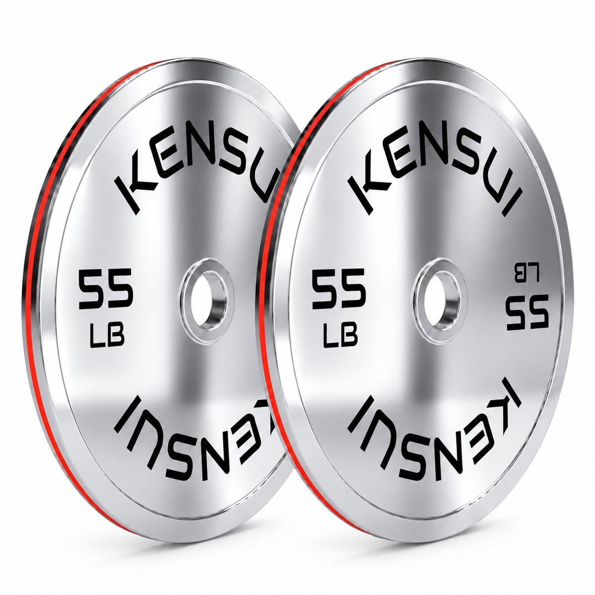 Calibrated Chrome Weight Plates (LBS)