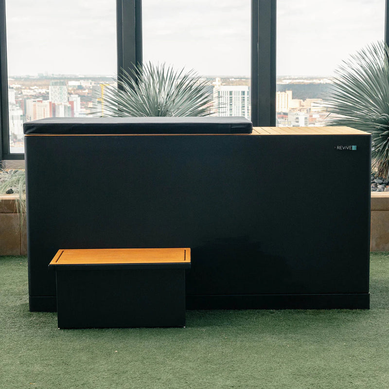 Revive Luxury Plunge | Stainless steel cold plunge with ice-making to 23°F