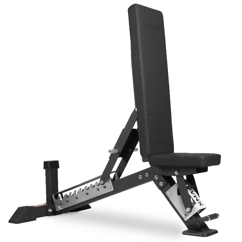 XMARK Black Hawk Commercial Adjustable Weight Bench (Pre-Assembled)