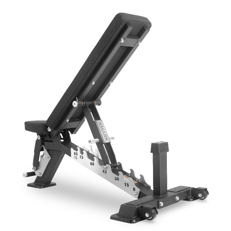 XMARK Black Diamond Commercial Adjustable Weight Bench (Pre-Assembled)