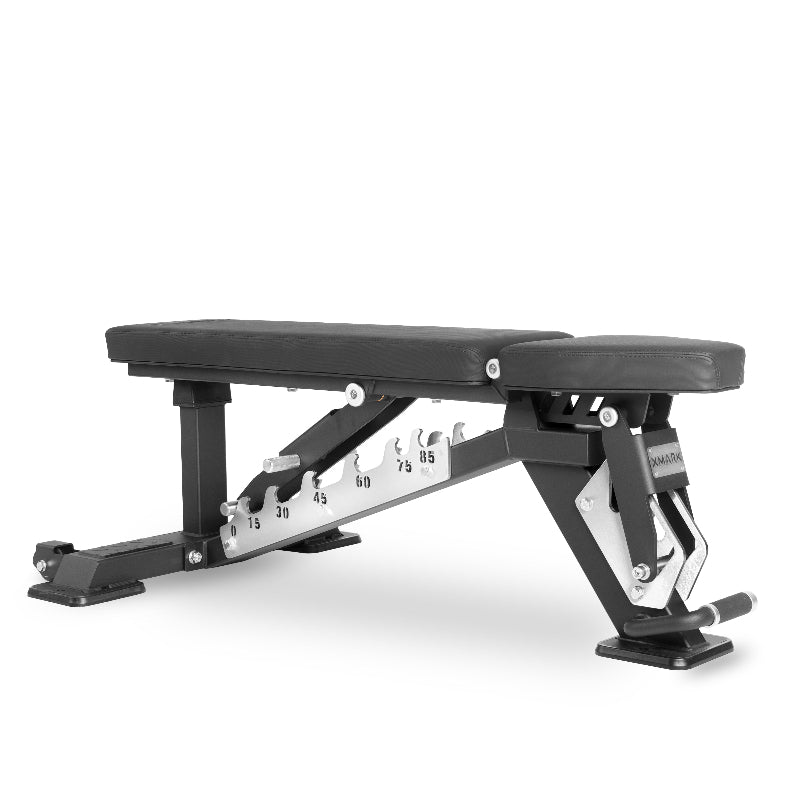 XMARK Black Diamond Commercial Adjustable Weight Bench (Pre-Assembled)
