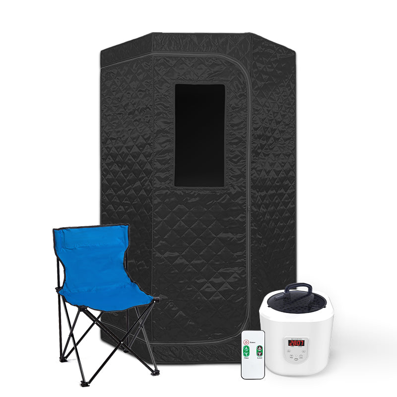 Blisspod Portable Steam Sauna - 3.6L Steamer, Grey
