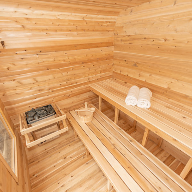 Leisurecraft CT Luna Sauna – Canadian Timber Collection
