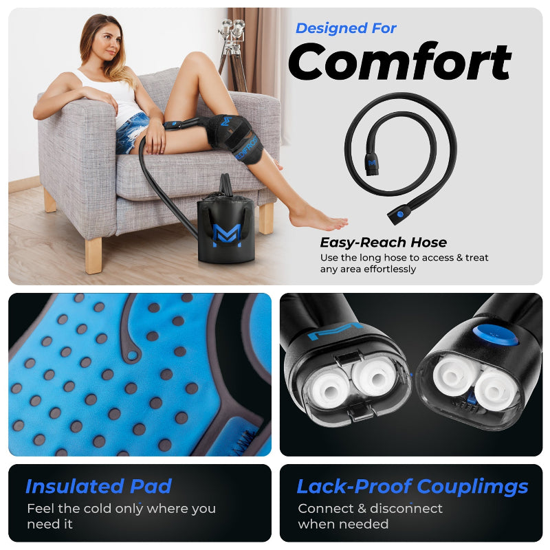 MediFrost Cold Therapy Machine – Wearable & Adjustable Targeted Cold-Wrap System