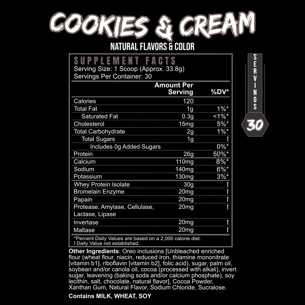 BLACKLABEL Post Hustle Whey Protein Isolate