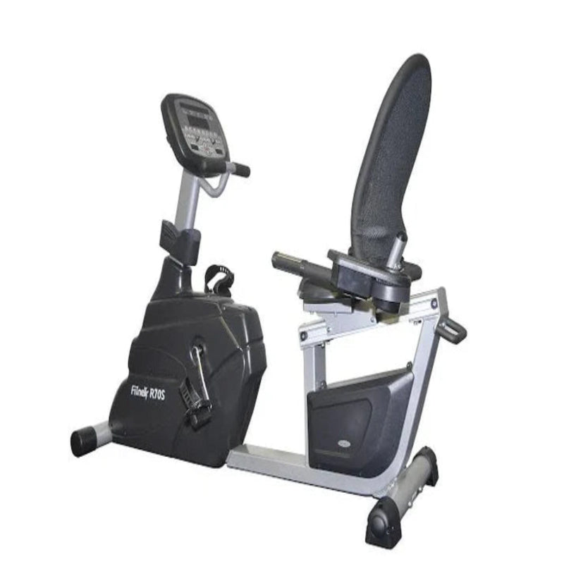 FMI Fitnex R70S Recumbent Bike | 16 Resistance Levels | Self-Powered | Step-Through Frame | 400 lb Capacity