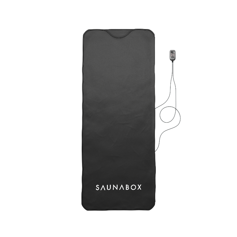 SaunaBox® Infrared Sauna Blanket, Portable Far Infrared Heating System, Adjustable Temperature 77°F–176°F
