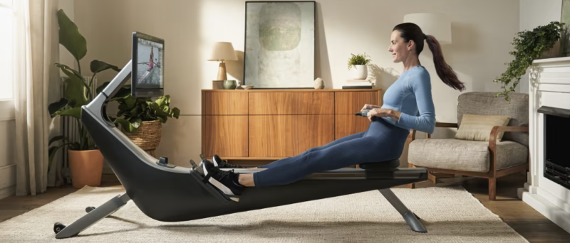 Hydrow Pro Rower – Original Connected Smart Rowing Machine with 22” HD Display