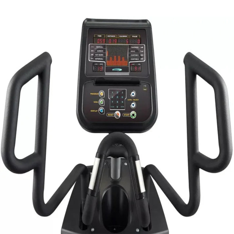 FMI Steelflex PE-SG Elliptical | Commercial-Grade | 24 Resistance Levels | 20" Stride | Self-Powered