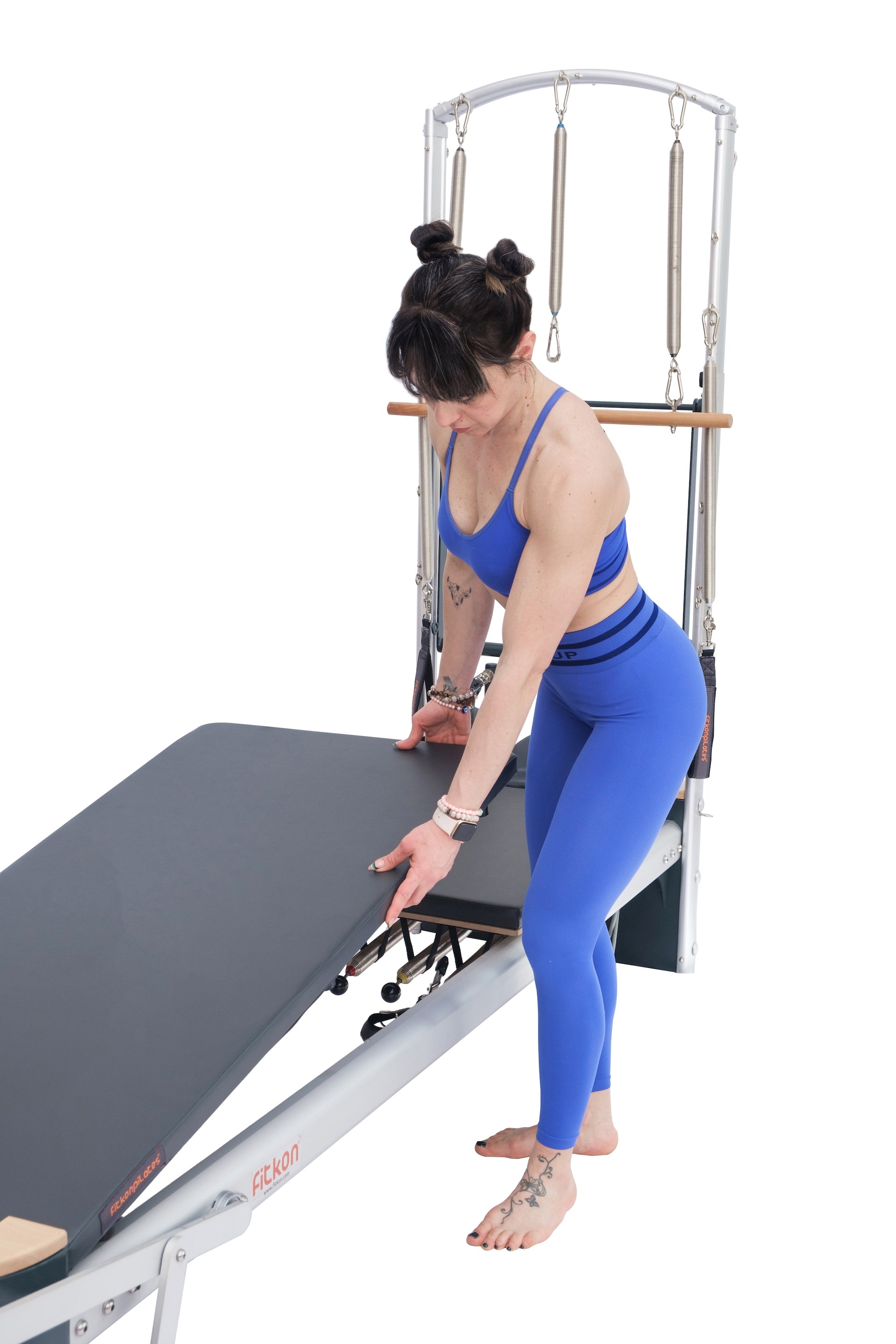 Fitkon™ Pro Plus Reformer Deluxe Bundle – Professional All-in-One Pilates System