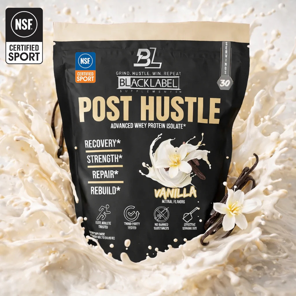 BLACKLABEL Post Hustle Whey Protein Isolate