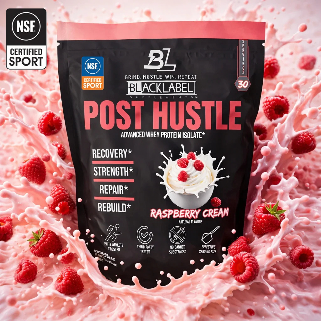 BLACKLABEL Post Hustle Whey Protein Isolate