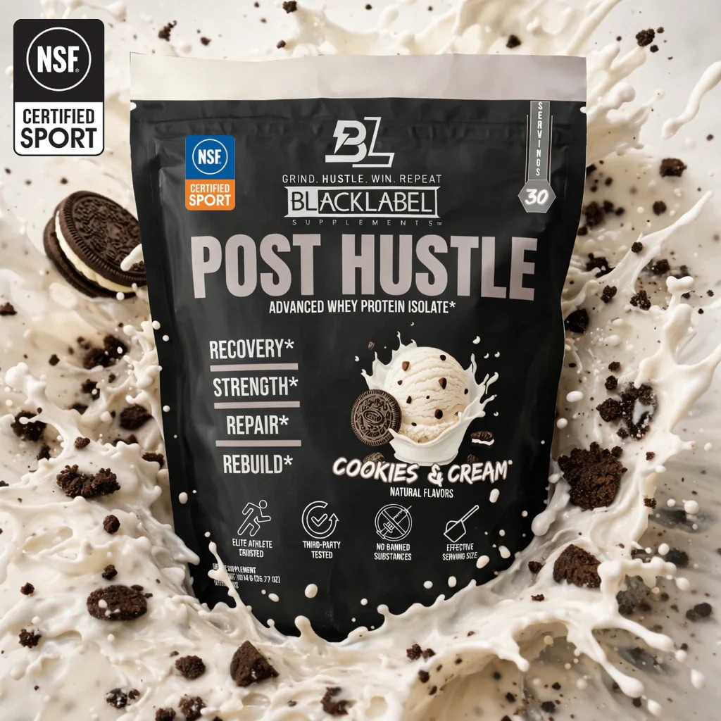 BLACKLABEL Post Hustle Whey Protein Isolate